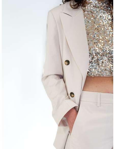 Double-breasted jacket