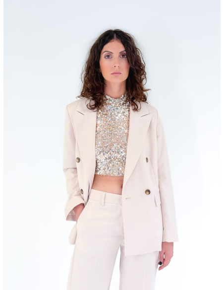 Double-breasted jacket