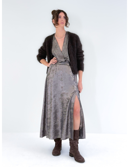 Mohair blend cardigan