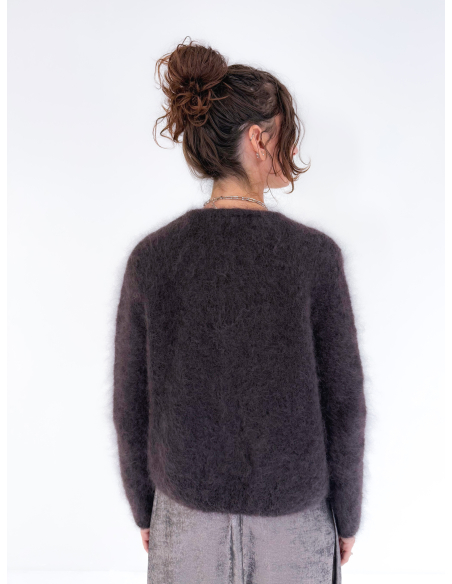 Mohair blend cardigan