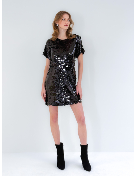 Sequin Black dress