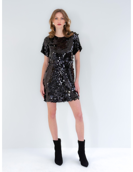 Sequin Black dress