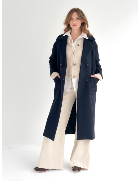 Cappotto Over Lana Blend