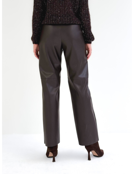 Pantalone in ecopelle