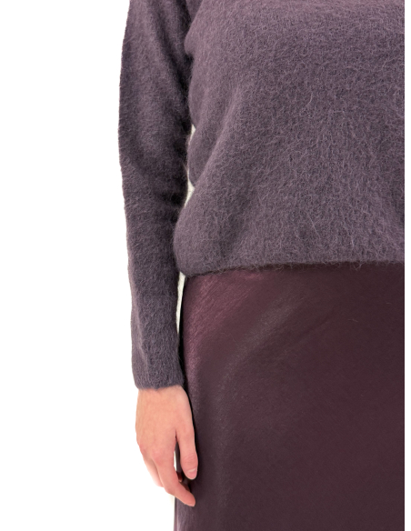 Alpaca Blend Crew Neck Sweater