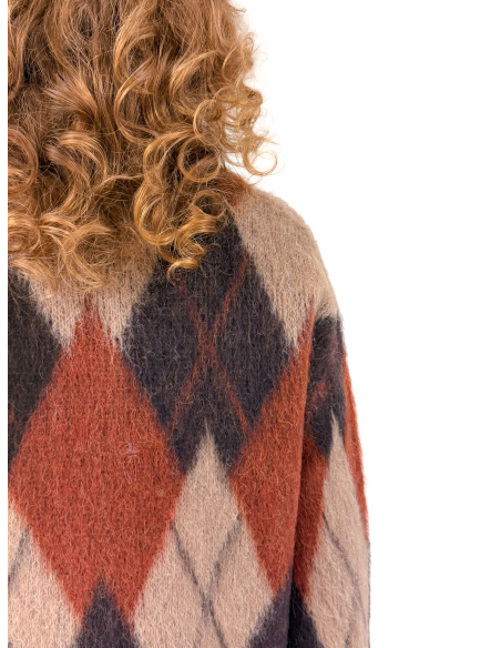 Maglione Boxi a Rombi