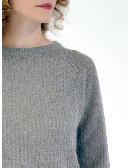 Maglione Girocollo misto lana