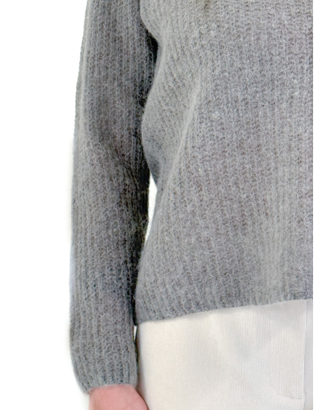 Maglione Girocollo misto lana