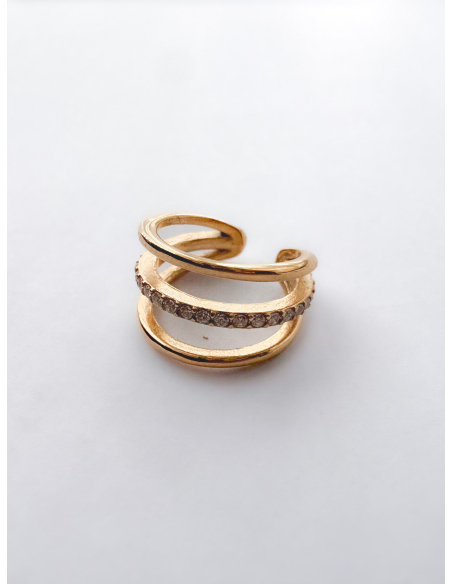 Earcuff 3 anelli