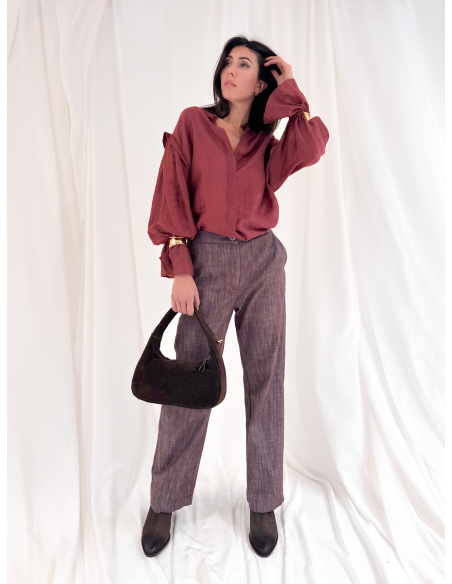 Pantalone in Drill di Cotone