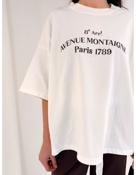 T-shirt Oversize Avenue Montaigne