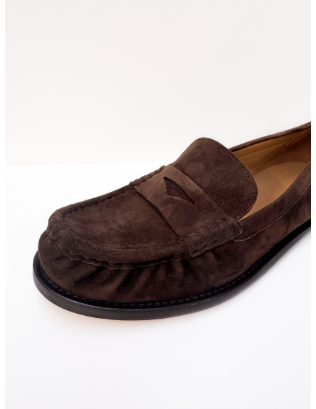 Mocassino in suede