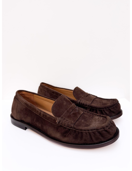 Mocassino in suede