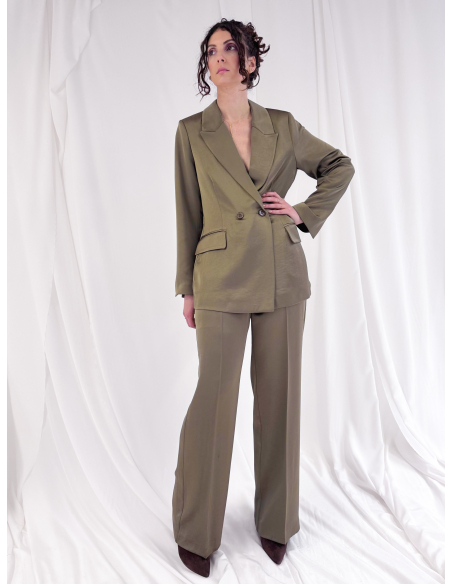 Satin Palazzo Trousers