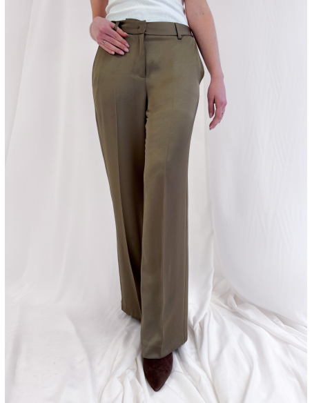 Satin Palazzo Trousers