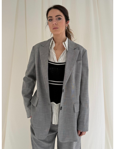 Giacca monopetto Oversize