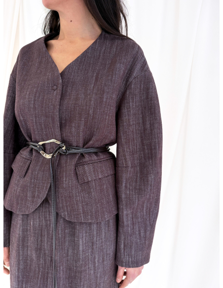 Giacca in drill di cotone