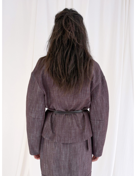 Giacca in drill di cotone