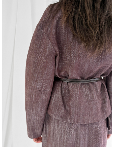 Giacca in drill di cotone