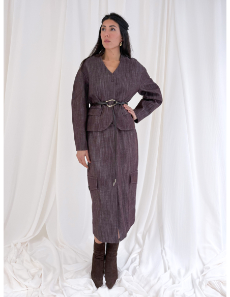 Giacca in drill di cotone