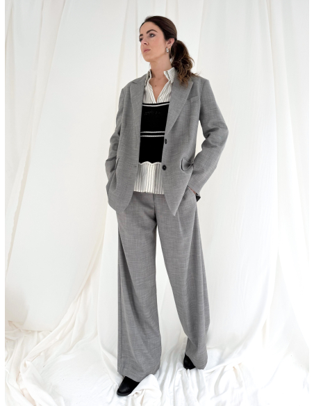 Pantalone sartoriale con pinces