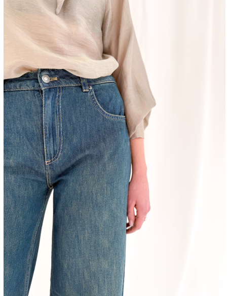 Wide leg Denim