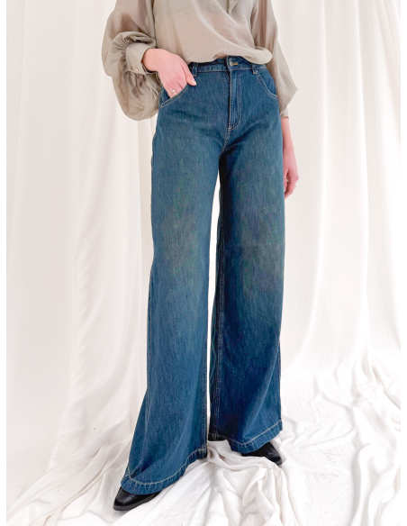 Wide leg Denim