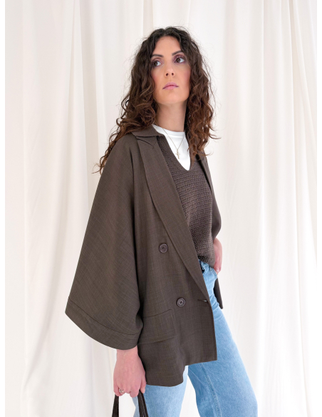 Giacca a kimono Oversize