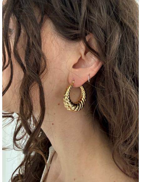 Torchon Earrings
