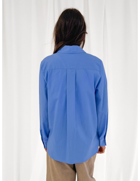 Cotton poplin shirt