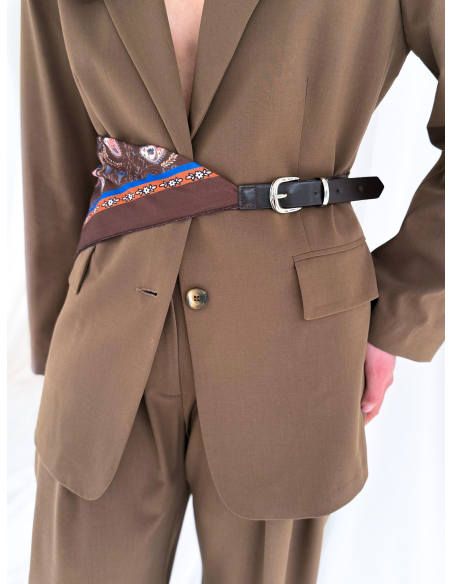 Giacca monopetto oversize