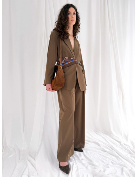 Pantalone sartoriale con doppia pinces