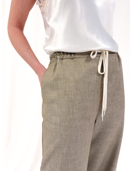 Jogger in misto viscosa