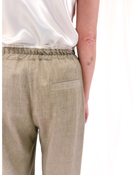 Viscose blend joggers