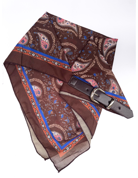 Printed Scarf Belt