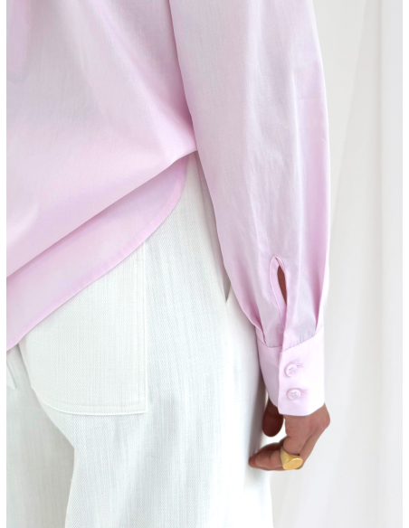 Cotton popline shirt