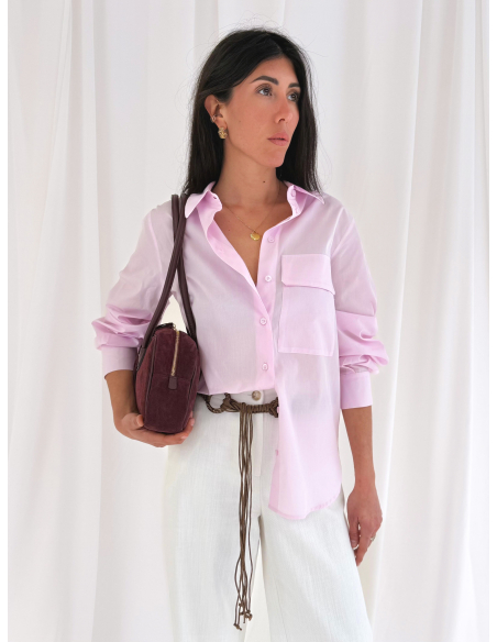 Camicia in popeline di cotone