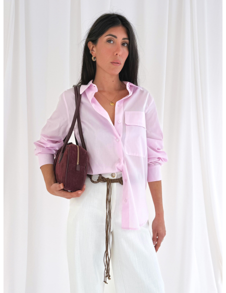 Cotton popline shirt