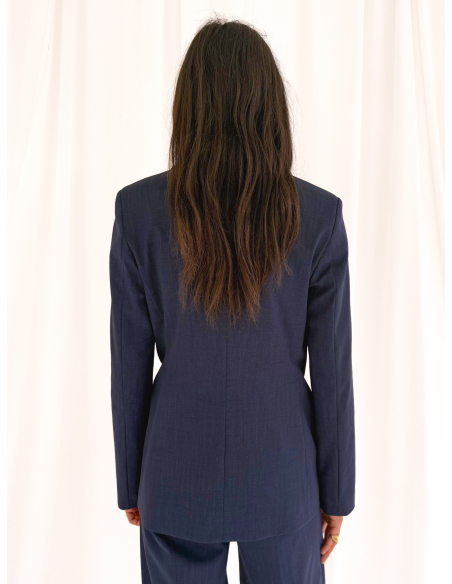 Milan-style double-breasted blazer