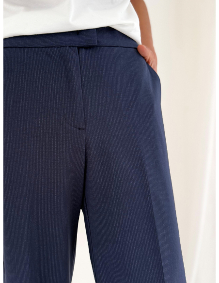 Pantalone Milano gessato