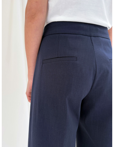 Pantalone Milano gessato