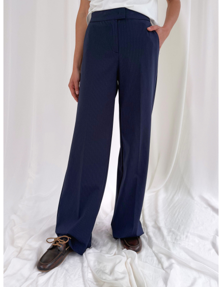 Pantalone Milano gessato