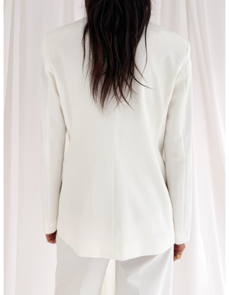 Milan-style double-breasted blazer