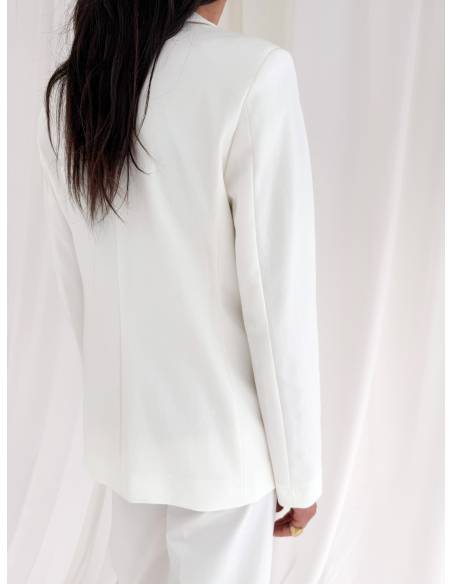 Milan-style double-breasted blazer