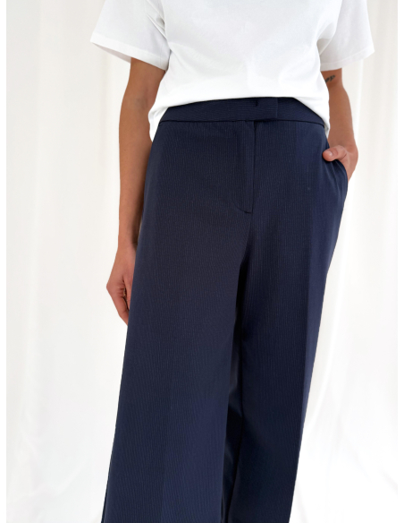 Milan pinstriped trousers