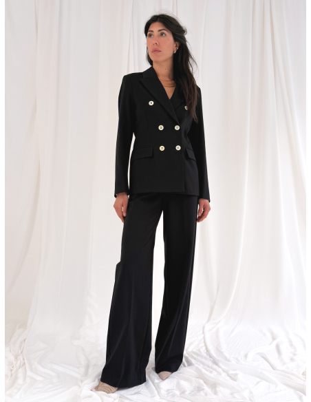 Milan-style double-breasted blazer