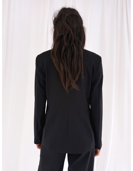 Milan-style double-breasted blazer