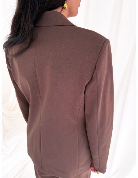 Milan-style double-breasted blazer