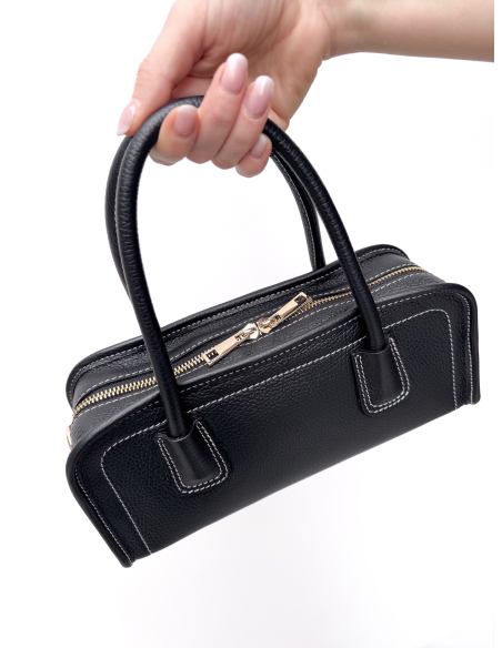 Agata mini leather bag
