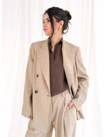 Double-breasted jacket